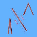 Baoblaze Step Ladder Hinge, Herringbone Ladder Rod, Fixed Support Hinge, Durable Aluminum Metal Attachment Ladder Accessories Stepladders Tie Rod, 77cm