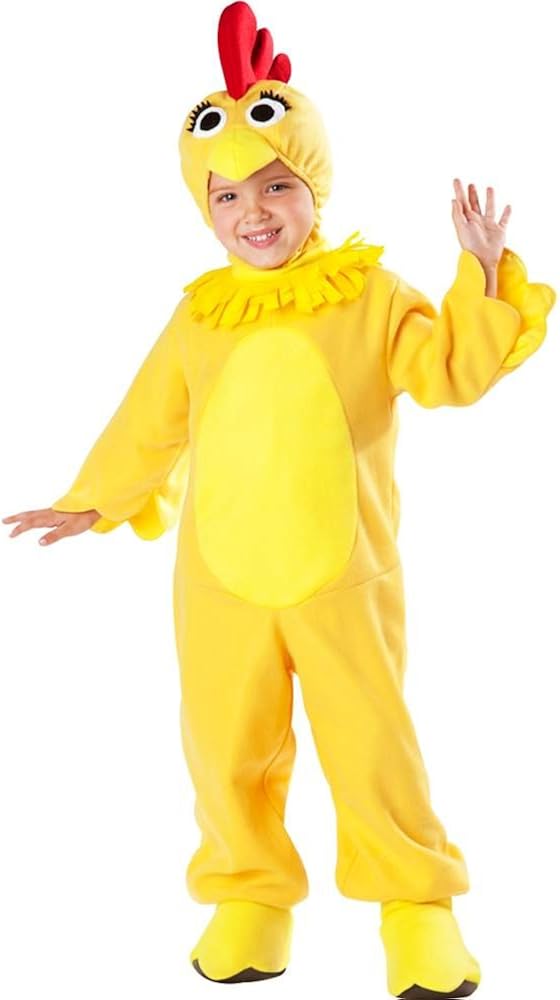 Incharacter Disfraces Sprout TV Star del bebé Chica Disfraz de pollo