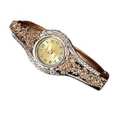 Celucke Montres à Quartz Analogiques éLéGantes Pour Femmes Pas Cher, Montre à Quartz Analogique Fashion Femme Avec Bracelet En Cuir, Montre Bracelet Pour Femme De Conception Classique 2025