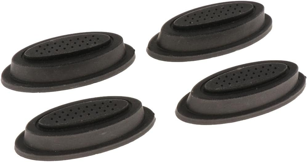 VELURA SYDL 4Pcs Plastic Bottom Foot Stud Footstand Luggage Case/Speaker Replacement Part (S Type)| Other Luggage Accessories|Travel
