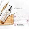 The Face Shop Rice Water Bright Light Facial Cleansing Oil, Daily Makeup Remover, Oil Cleanser, Vegan, Korean Skin Care with Jojoba Oil, Face Wash for Sensitive, Normal & Oily Skin, Face Pore Cleanser