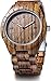 Produktbild Detazhi Ausgezeichneter Holztisch aus Holz Uhr-Quarz-Holz-Uhr-Mode aus Holz Uhr mit Luminous, A + (Farbe: F) (Color : A)