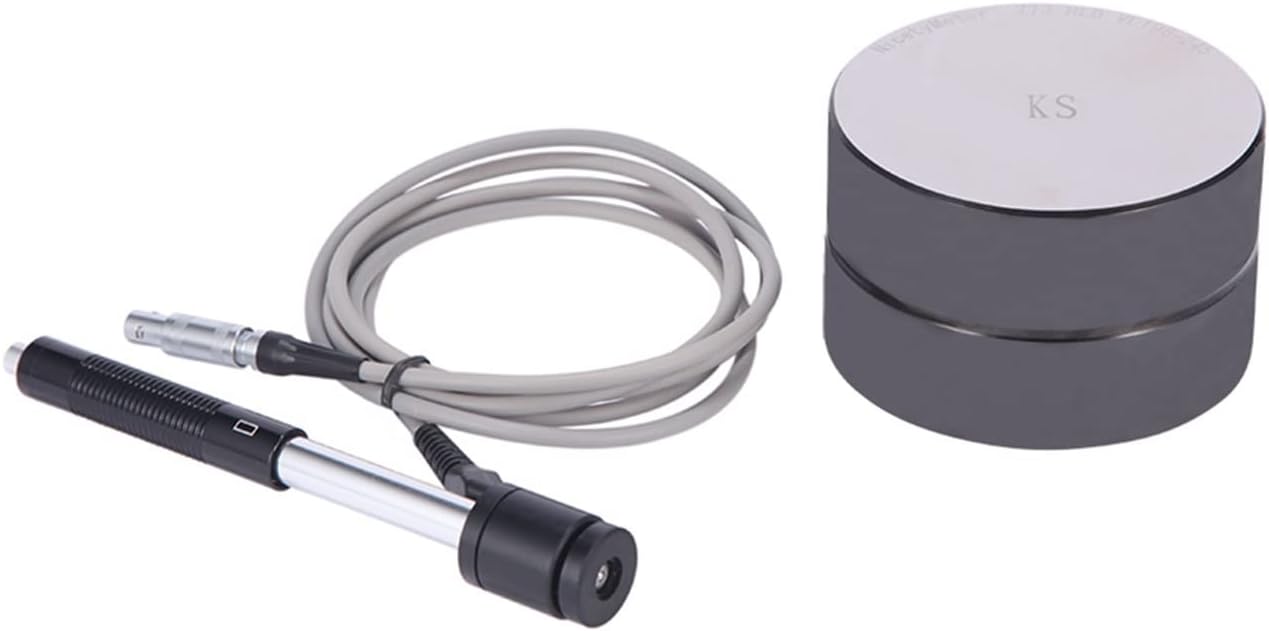 Hardness Tester, Portable Rebound Leeb Hardness Tester Diamond Selector Gold Tester Hardness Tester Portatiles HT1800,Enhanced Connectivity & Stability