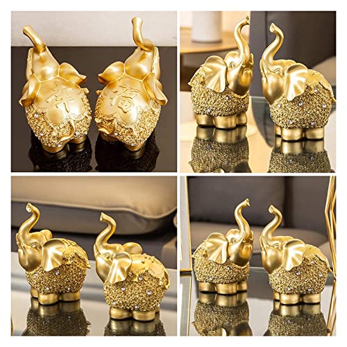 Statue éléphant de table creative lucky elephant decoration pour bureau - 4