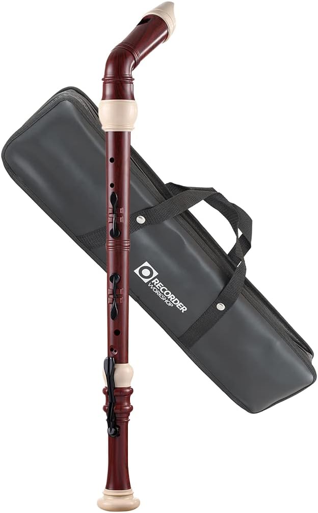 Recorder Workshop 604BWG Bass Recorder, Wood Grain