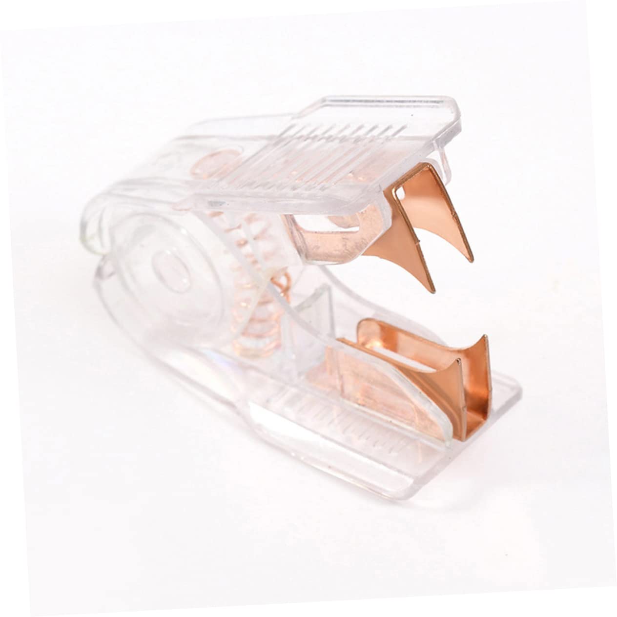 Lurrose 10 Pezzi Di Base Ufficio in Oro Rosa Levapunti Piatto Strumento Estrattore Di Punti Metallici Strumenti Per Tappeti Strumento Per La Rimozione Dei Punti Metallici Plastica