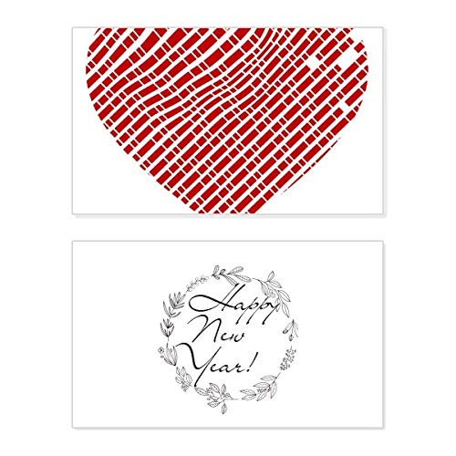Tarjeta de felicitación de San Valentín con corazón, ideal para notas de amor y aniversarios