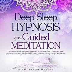 『Deep Sleep Hypnosis and Guided Meditation』のカバーアート