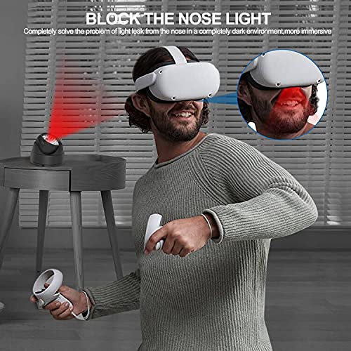 Masiken Ir Illuminator Infrared Light For Meta Quest, Oculus Quest 2 Ir Light Enhance Sensor Tracking Hand And Controllers Sensitivity In Dark, Anti No-Light Disturbance Increase Vision (Black) #TOP7