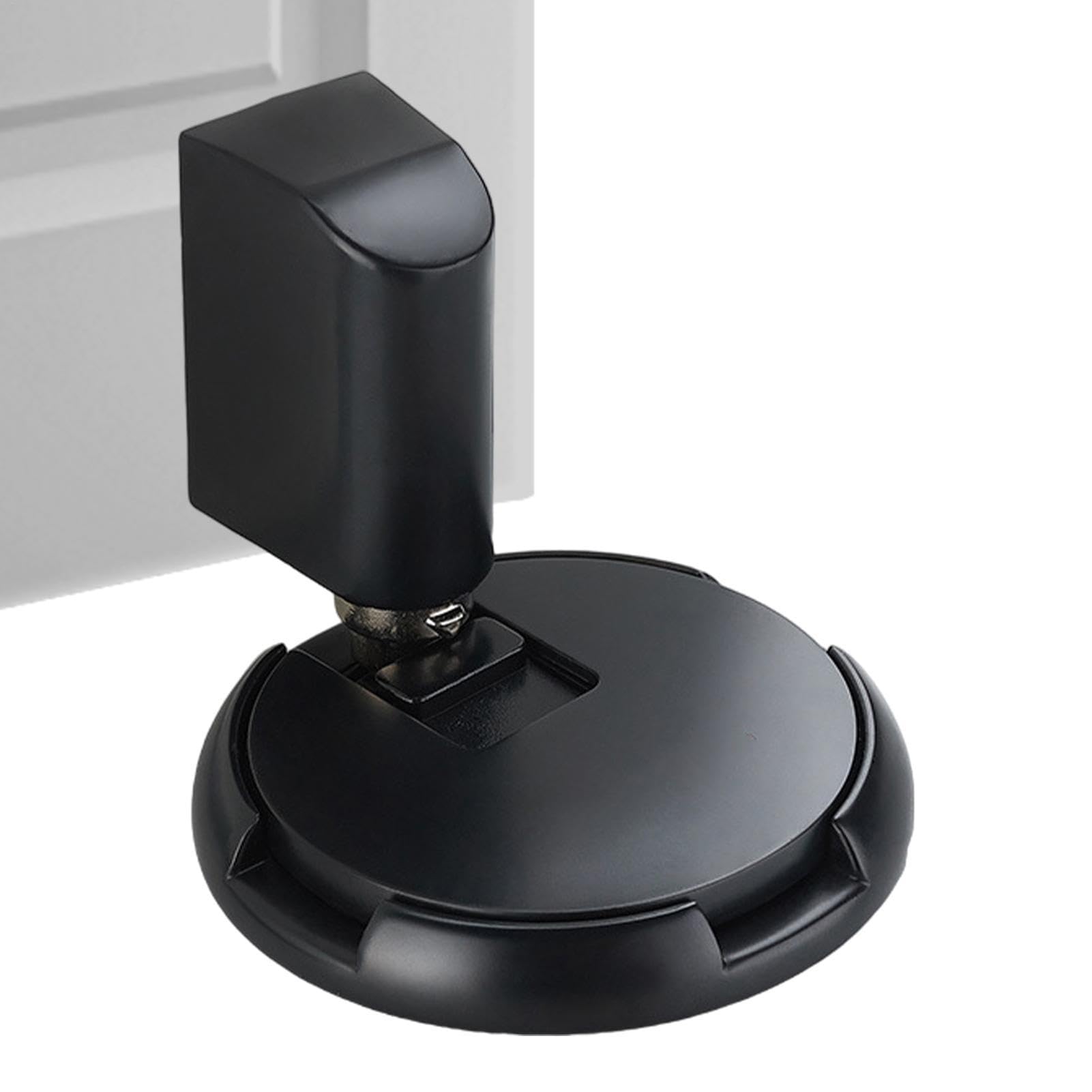 Butée de porte coupe-vent mécanique réglable pour maintenir la porte ouverte sans percer