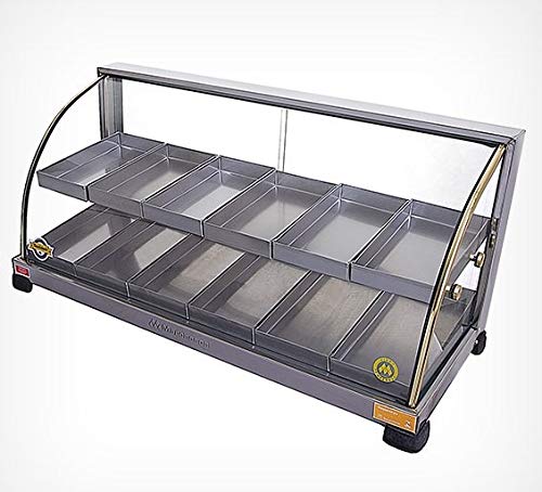 Estufa Curva Dupla, 12 Bandejas, 220v, Marchesoni, Ouro Ef.2.222, Inox