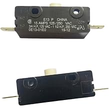 E13 P 15A 125VAC/250VAC Button Switch Instead of J-108 Normally Open 2pin