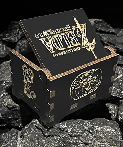 Sooharic The Legend Of Zelda Music Box- 18 Note Mechanism Antique Carved Wood Gifts (Zelda) #TOP5
