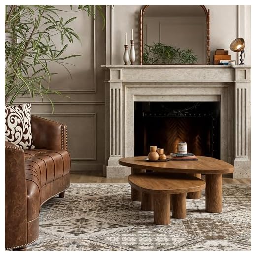 nuLOOM Becca Vintage Tile Area Rug, 9 ft x 12 ft, Grey