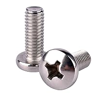 Vista 13 de Tornillo Phillips de cabeza plana de 1/4-20 x 1-1/2 pulgadas, 20 unidades, acero inoxidable 304 18-8, rosca completa