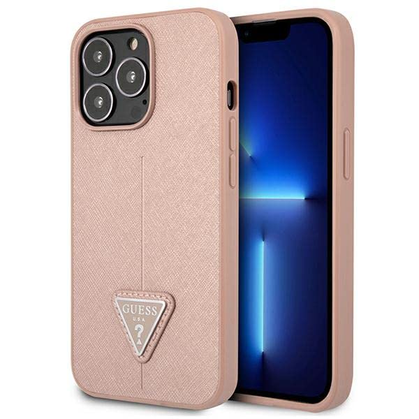 Guess GUHCP13LPSATLP Coque de Protection pour iPhone 13 Pro
