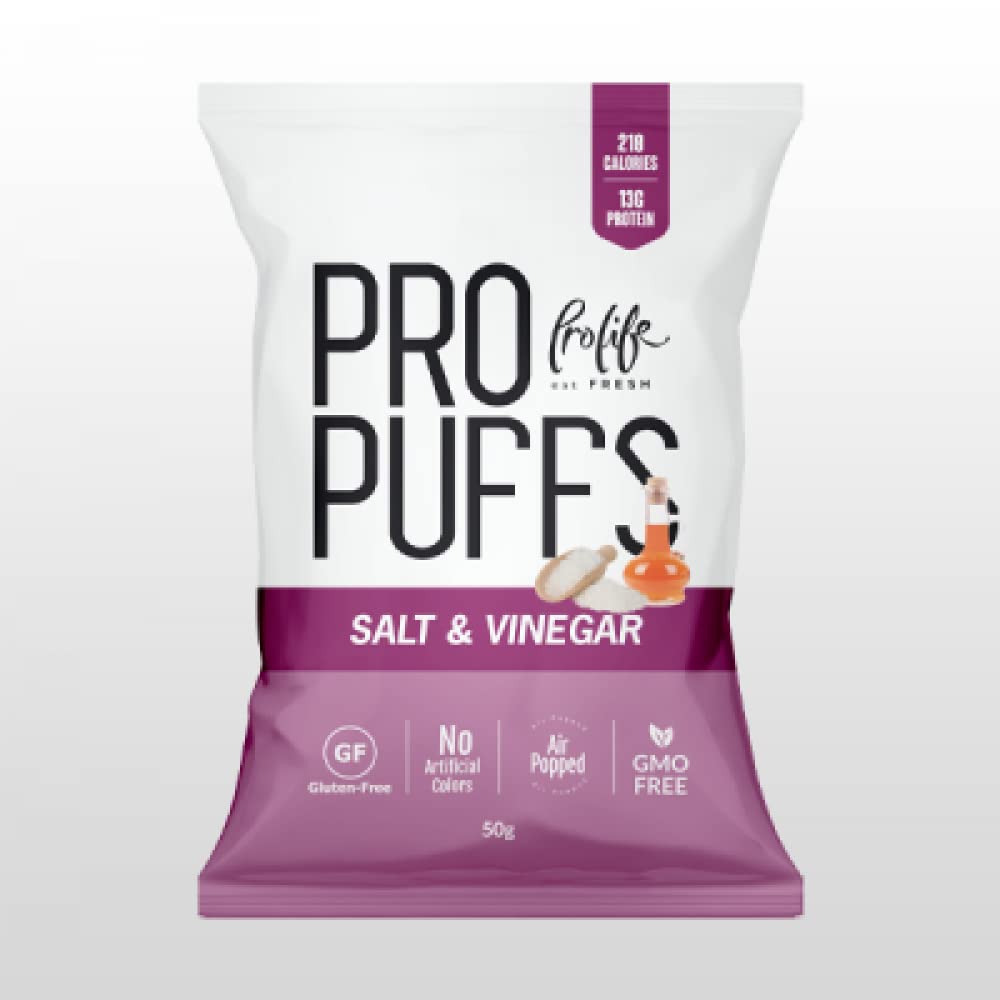 Pro Life Pro Puffs Salt & Vinegar (50gm)