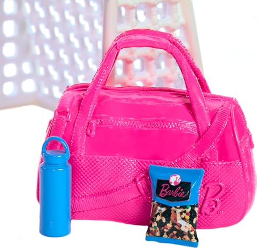 Barbie Métiers Footballeuses Coffret 2 poupées et 15 Accessoires avec poupées Brooklyn Blonde Petite 2 buts 2 Ballons et Plus Encore - vue 5