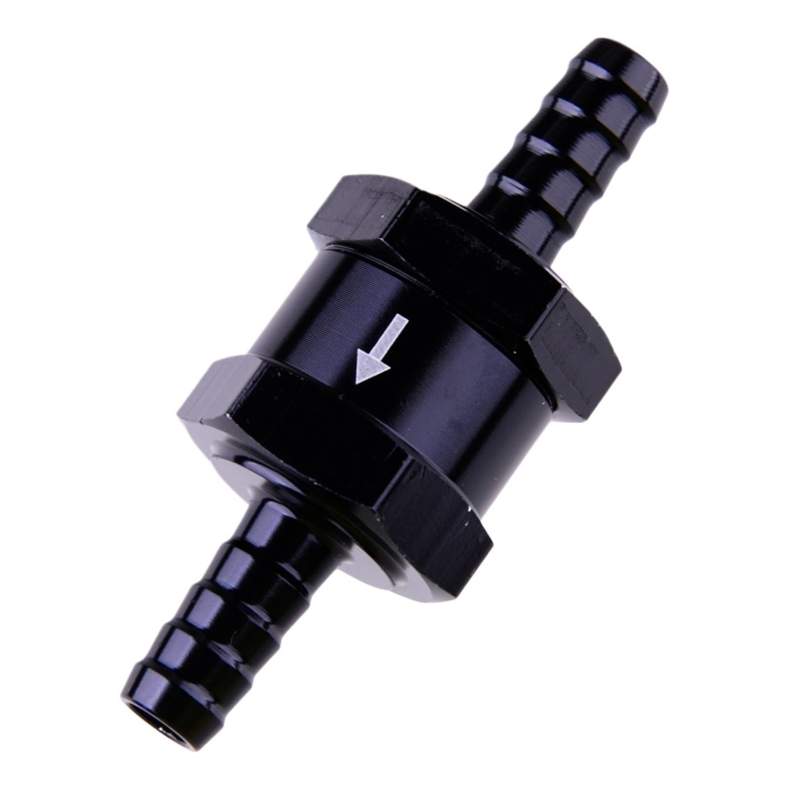 Uyzndkvsi One Color 2Pcs 8Mm 1-Way Inline Non Return Check Valve Aluminum Alloy