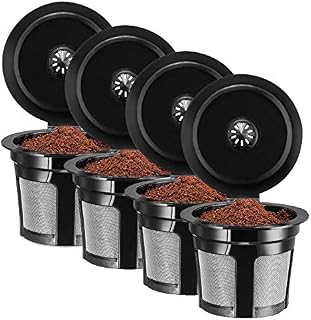 Carkio Reusable Cafe K-Cup Filter Single Serve for Keurig 1.0 Model Coffee Maker