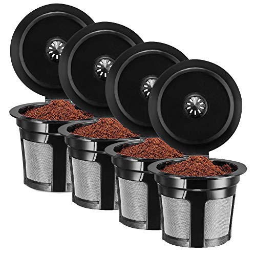Carkio Reusable Cafe K-Cup Filter Single Serve for Keurig 1.0 Model Coffee Maker