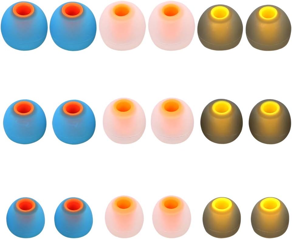 Earbud Tips Earbuds Replacement Tips Ear Tips Earbuds Eartips Eargels 9 Pairs SML