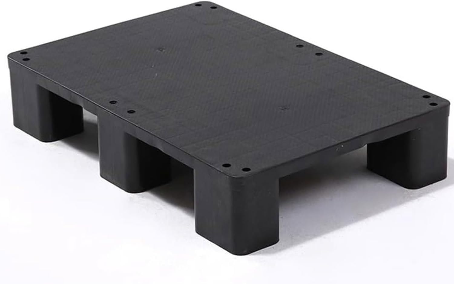 Lightweight Plastic Pallet, Mini Moisture Proof Polyethylene Storage Solution for Restaurant Kitchens, Shops, Supermarkets, and Warehouses,Red,50x40x12cm