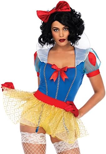 Leg Avenue Déguisement Femme Sexy Miss Snow, Taille M