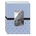 Pioneer Embroidered 100 Pocket Frame Fabric Cover Photo Album, Baby Blue