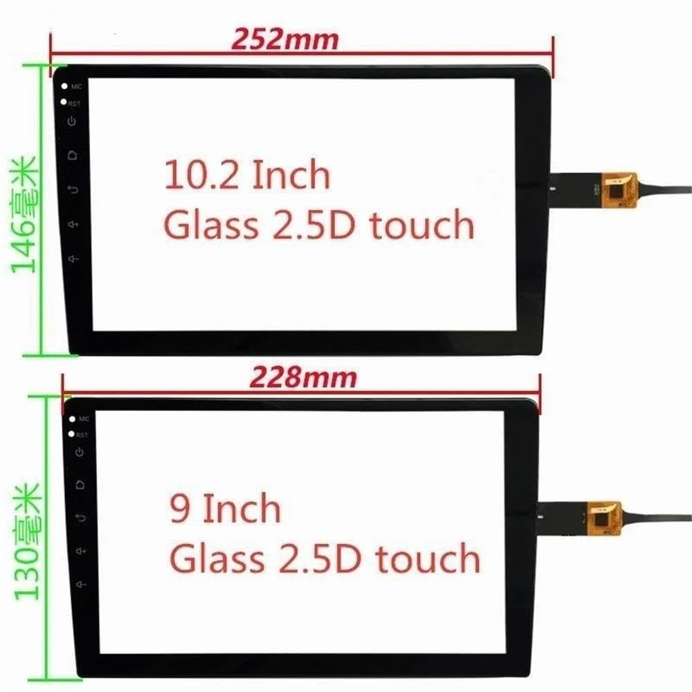 Touchscreen Adatto for Junsun V1 PRO HLX-90001-V5 V10