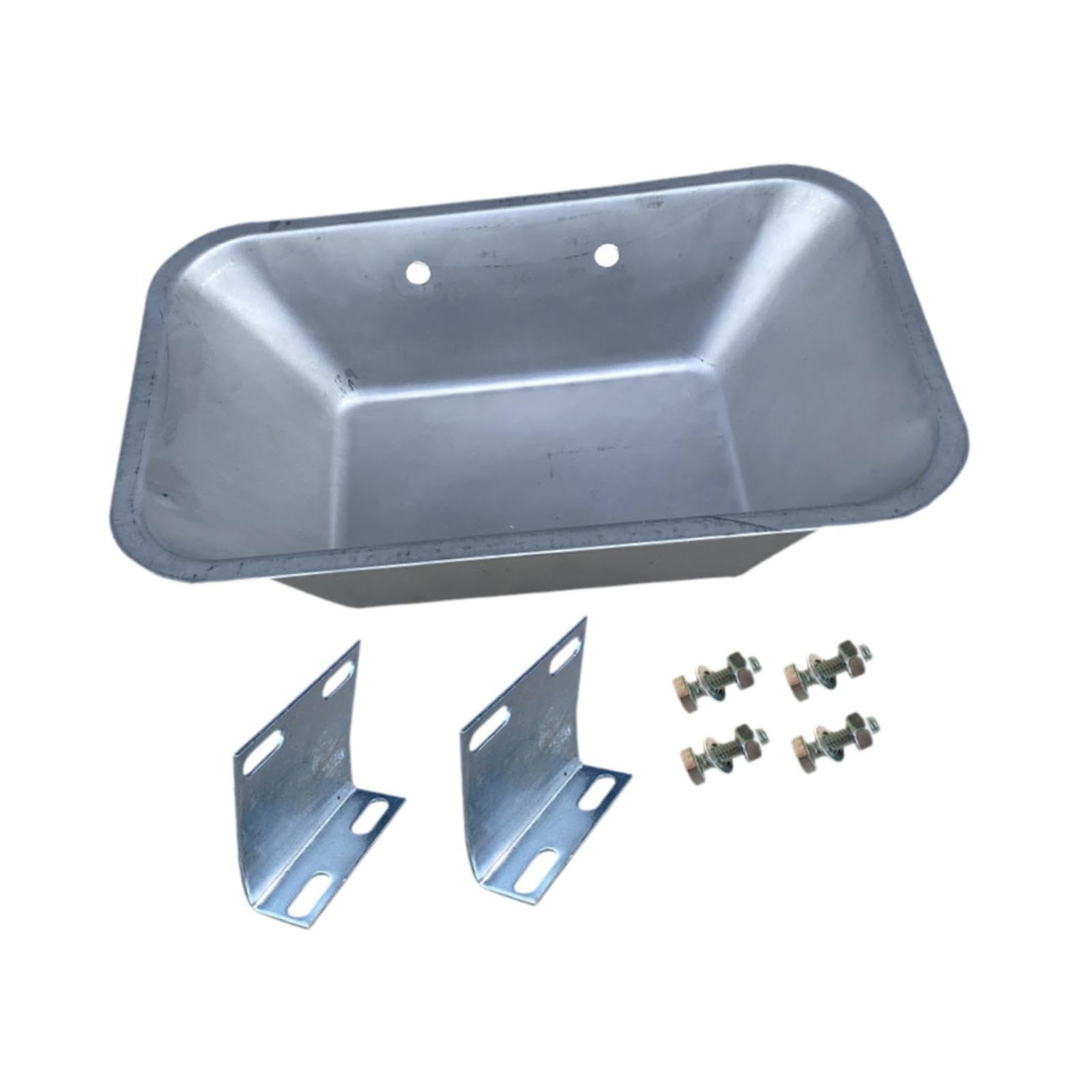 Colcolo Mangiatoia per Suini, Ciotola per Mangime per Animali da Allevamento, Contenitore per Mangime, Abbeveratoio con Supporto, Mangiatoia per Scrofe, Style B