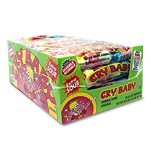 Dubble Bubble Goma de 4 piezas, tubos de 18 g, caja de 36