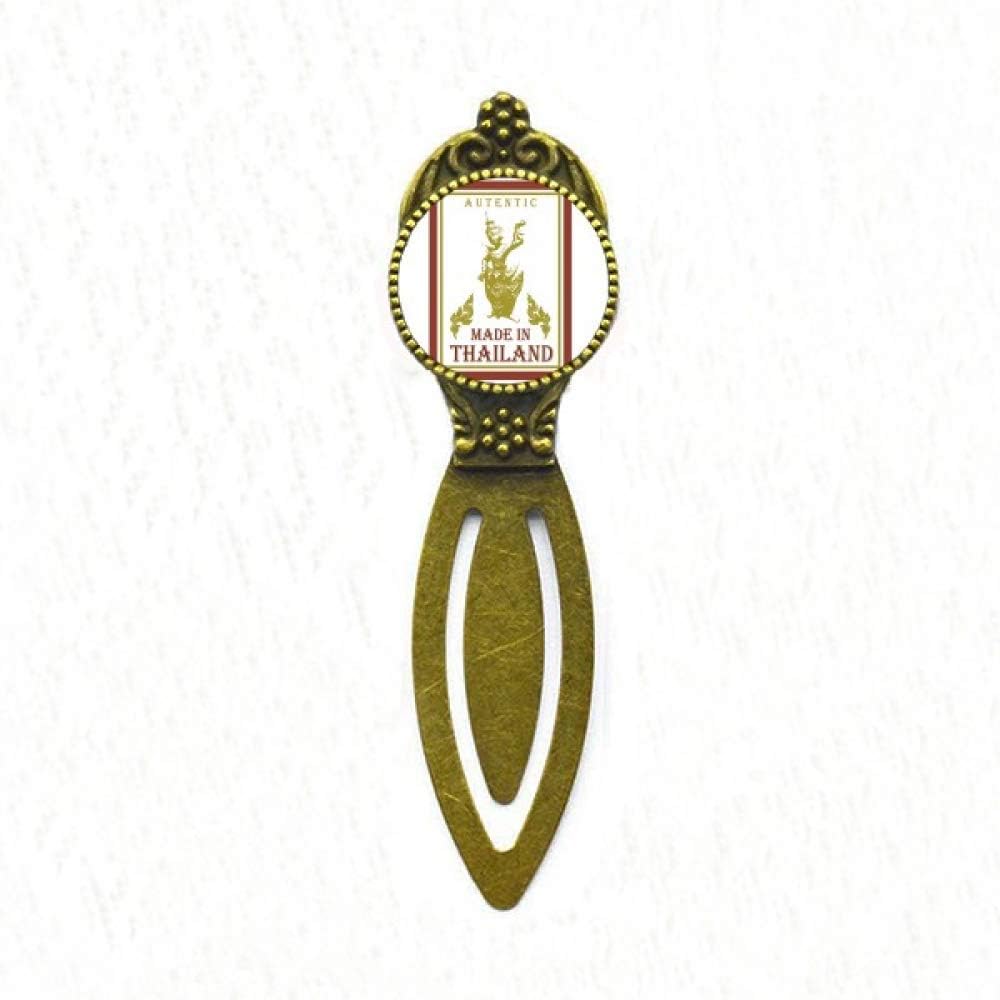 Thailand Culture Made in Thailand Post Bookmark Retro Office Label Page Marker
