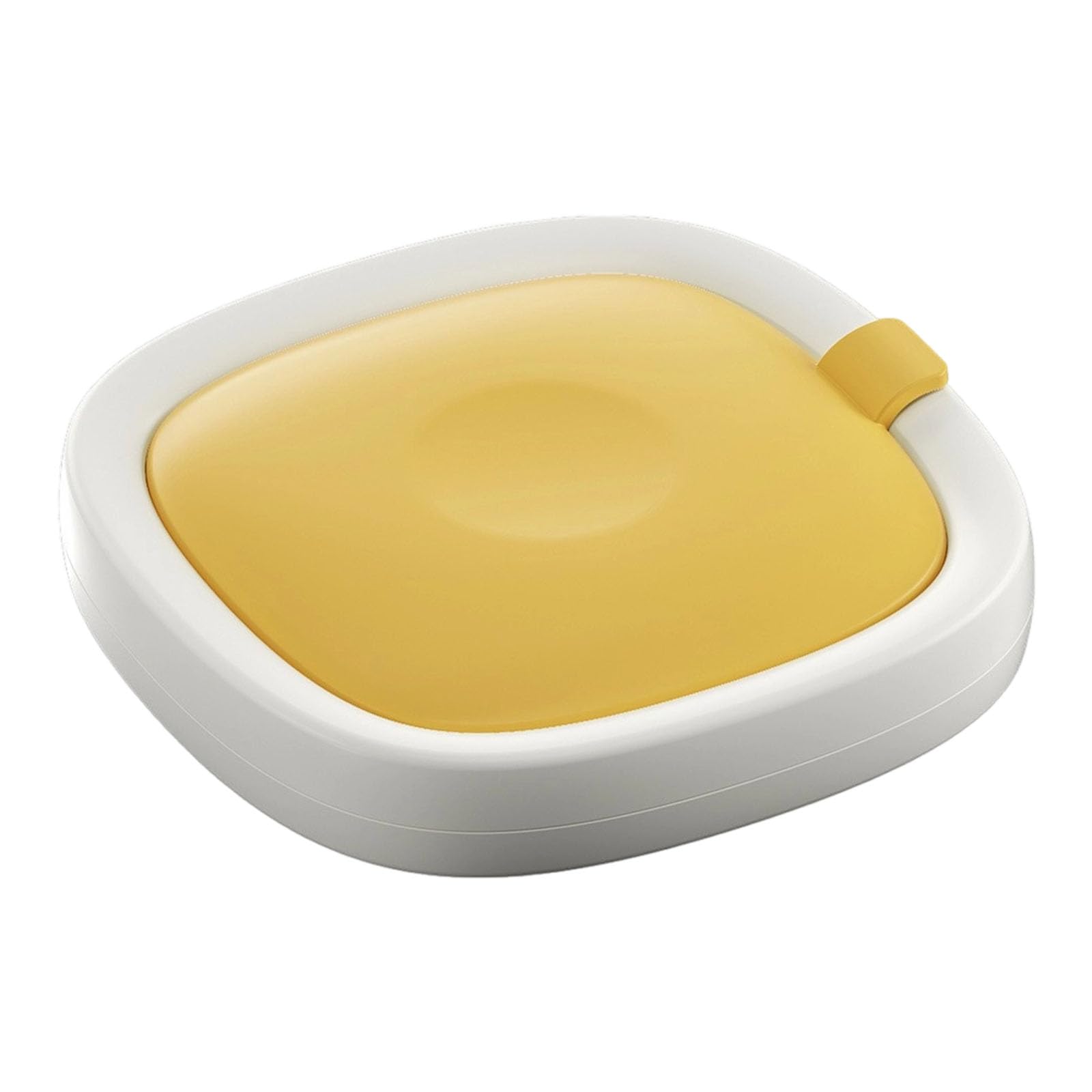 Uqezagpa Yellow Manual Ice Cream Maker Without Electricity Yogurt Device Home Rolled Ice Cream Maker Freeze Plate With Scrapers Stainless Steel Fried Yogurt Machine