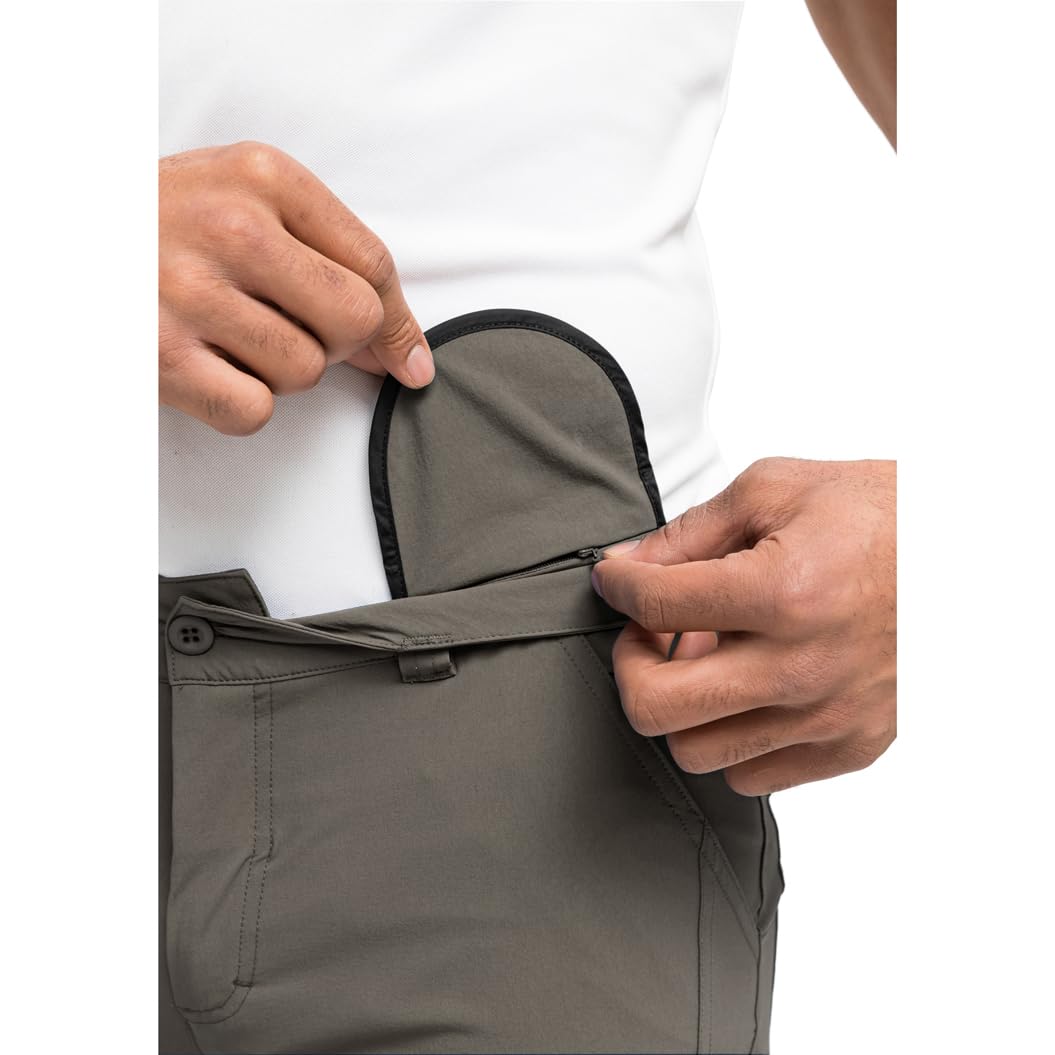 Maier Sports Nil Short M, Kurze Herren Wanderhose, Wasserabweisende Hose