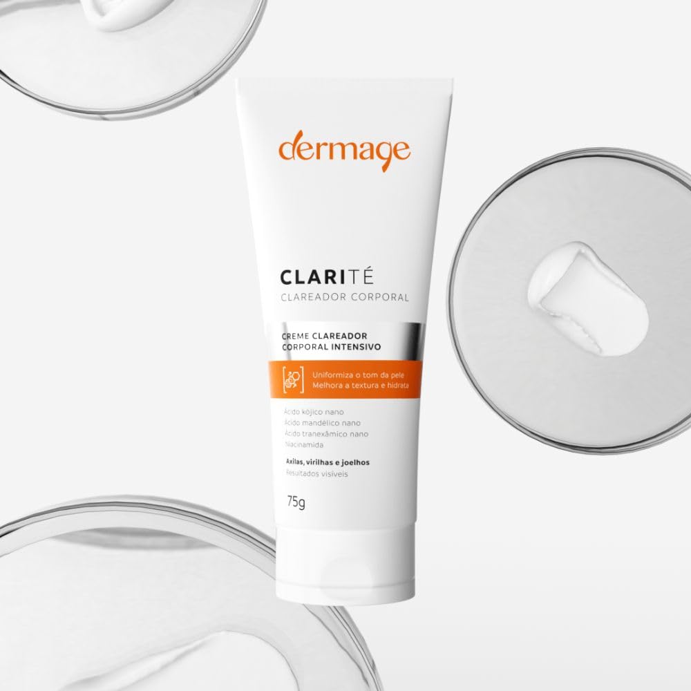 Dermage Clarité Corporal Intensivo 75g Axilas Virilha e joelhos em promoção! Veja a oferta e mais achadinhos de Pós-sol 2 Hoje é o melhor dia para comprar Dermage Clarité Corporal Intensivo 75g Axilas Virilha e joelhos com aquele preço maroto! Promoção! Aproveite a oferta! 2