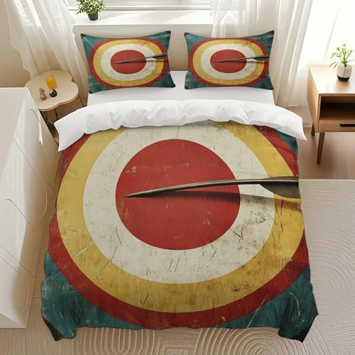 YPZTTQCJ Target Practice Bedding Comforter Sets Bedding Set