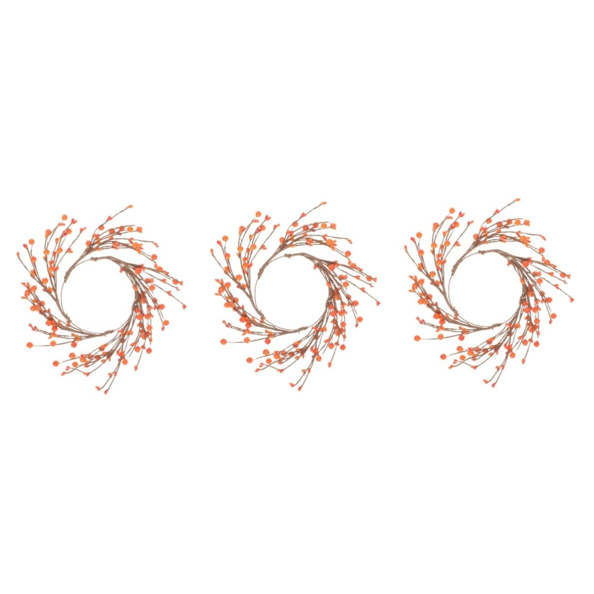 Bougies Noel forme baies et couronne de porte decorative pour decoration de fete