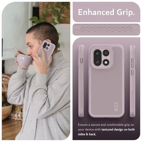 Image of TUDIA MergeGrip [Magsafe Compatible] for OnePlus 15 5G Back Cover (2025) - [Military Grade Drop Tested] Dual Layer Shockproof Slim Rugged Heavy Duty Tough Protective Phone Case - Purple