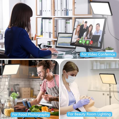 Lumière Photo et Vidéo LED Multimédia Dimmable avec Trépied de Table USB - 6