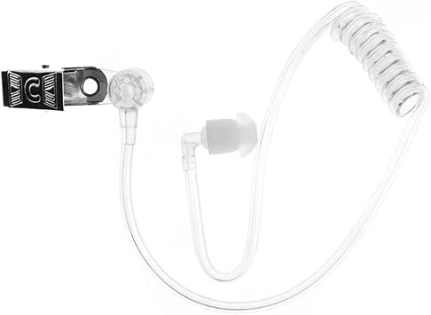 Secret Spy Earpiece Headphones,Costume Prop Fake Earpiece Service Security Headset Headphones,Security Earpiece Secret Agent Earpiece Costume Prop for Kids Adult. 1 Pcs
