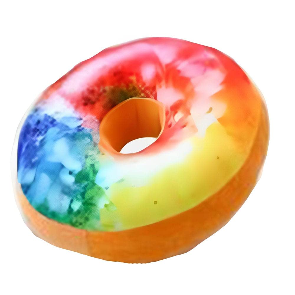 Amazon.co.jp: [Schicksal.]クッション リアルドーナツ型 スイーツ