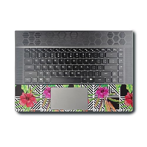 Image of MightySkins Skin Compatible with Alienware X16 R1 (2023) Full Wrap Kit - Pop Hibiscus | Protective, Durable, and Unique Vinyl Decal wrap Cover | Easy to Apply & Change Styles | Made in The USA