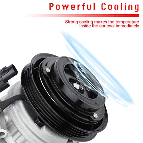 Image of CCIYU AC Compressor w /Clutch for Acura NSX 3.2L 1997-2005