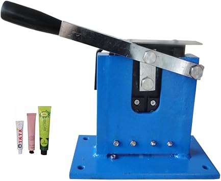 Manual Tube Sealing Machine with Date/Code Stamp | Heavy-Duty Aluminum/Ointment Tube Tail Presser for Food, Beauty & Pharma Tube | 55mm Sealing Area