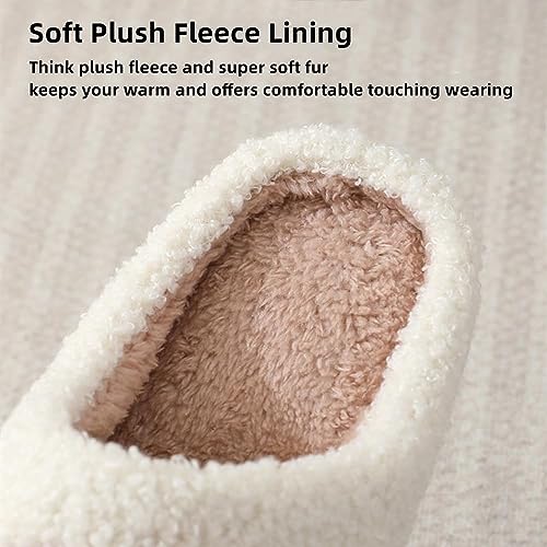 Smile Face Slippers for Women Men, Retro Soft Plush Warm Cushioned Lightweight Non-Slip House Slippers Cute Cartoon Happy Face Slippers Slip-On Cozy Indoor Outdoor Slippers, Smile Hat, 7-84