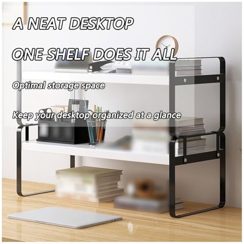 Bibliothèque extensible étagère de bureau polyvalente format compact 30 cm couleur D