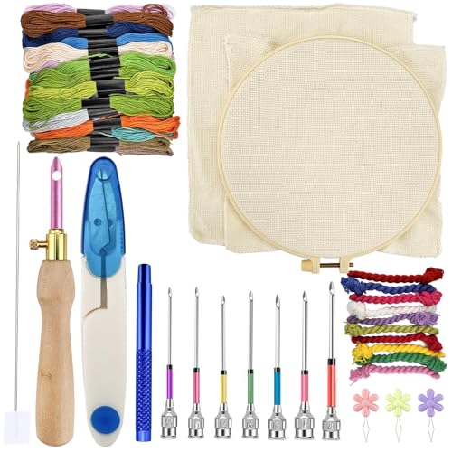 Kit d'aiguilles de poinçonnage réglables pour personnaliser la hauteur de vos boucles