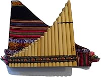 Vista 4 de Flauta Pan - Zampona Monocromatica 37 Tubos - Instrumento Profesional