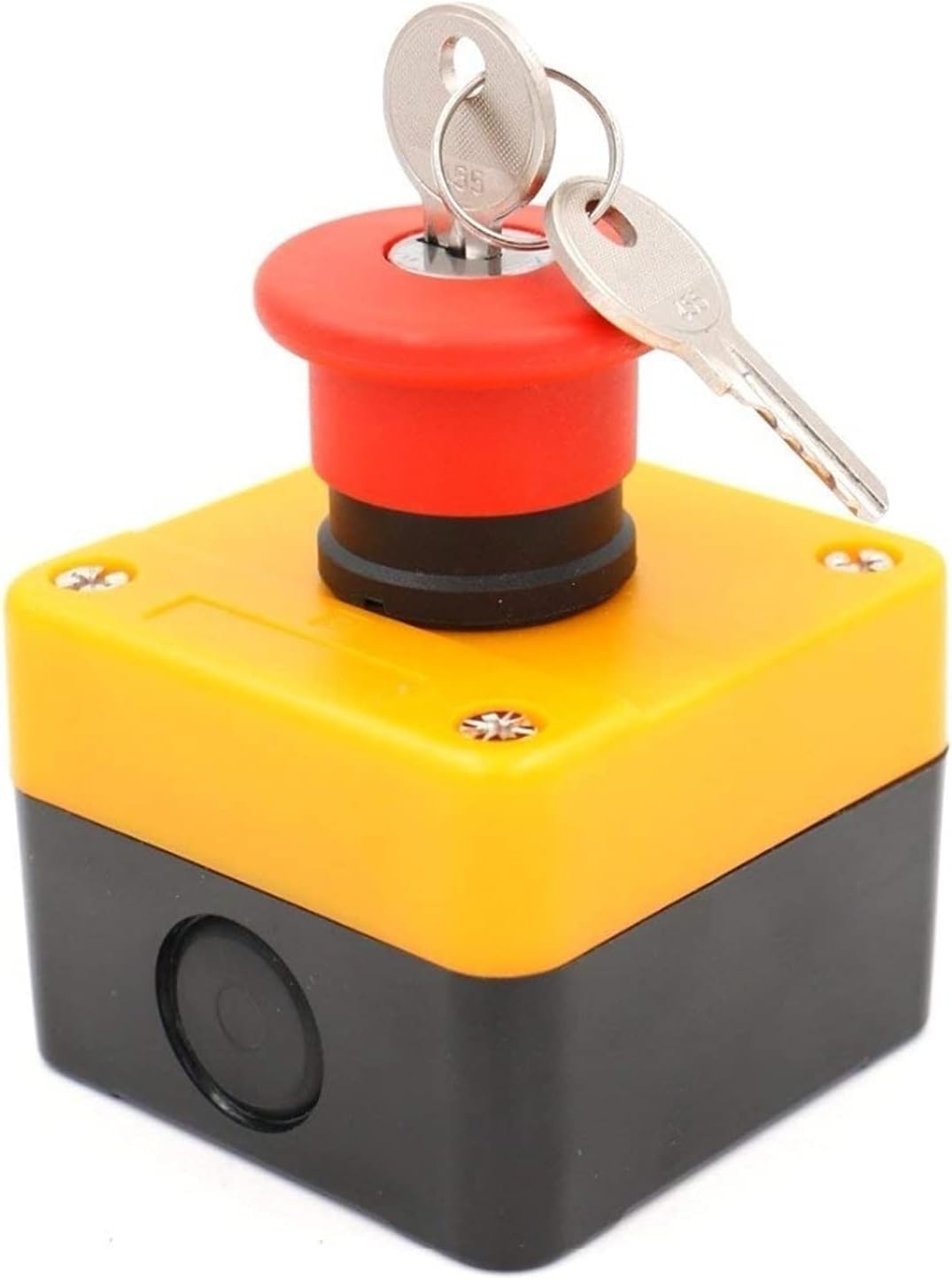 Closure Switch Emergency Stop Push Button Switch Red Mushroom - 1 Normally Closed ...